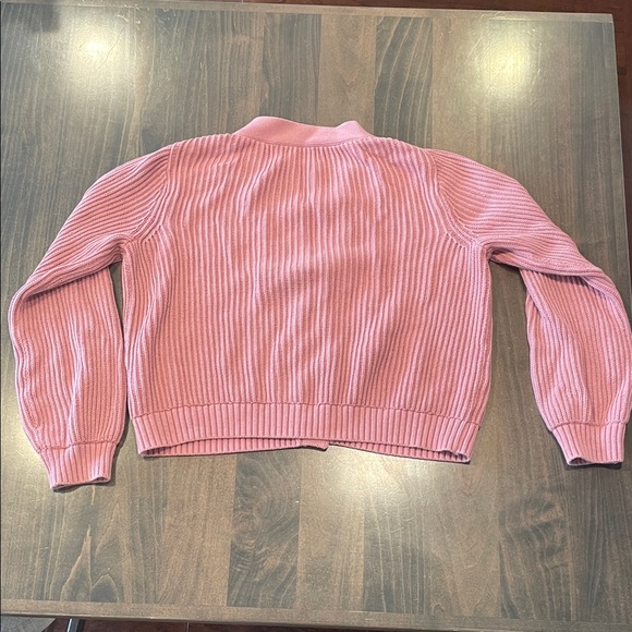 Old Navy Ribbed V-Neck Cardigan - Dusty Pink - Picture 4 of 4